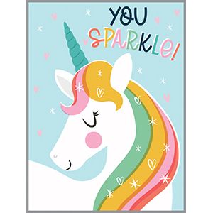 Gift Enclosures - Sparkle Unicorn