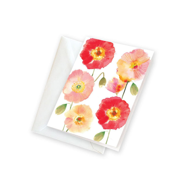 Gift Enclosures - Simple Poppies