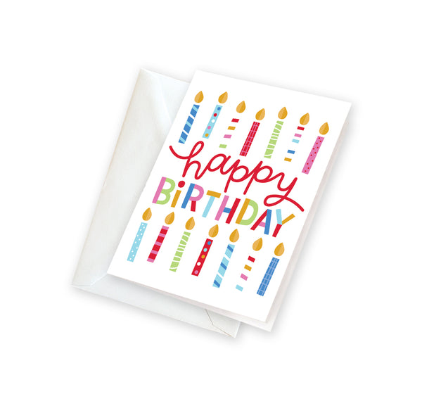 Gift Enclosures - Birthday Candles