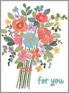 Gift Enclosures - Bouquet of Flowers