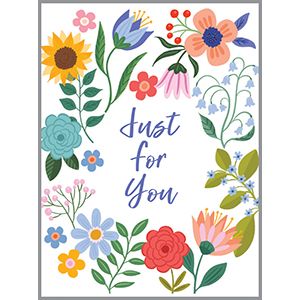 Gift Enclosures - Happy Flowers