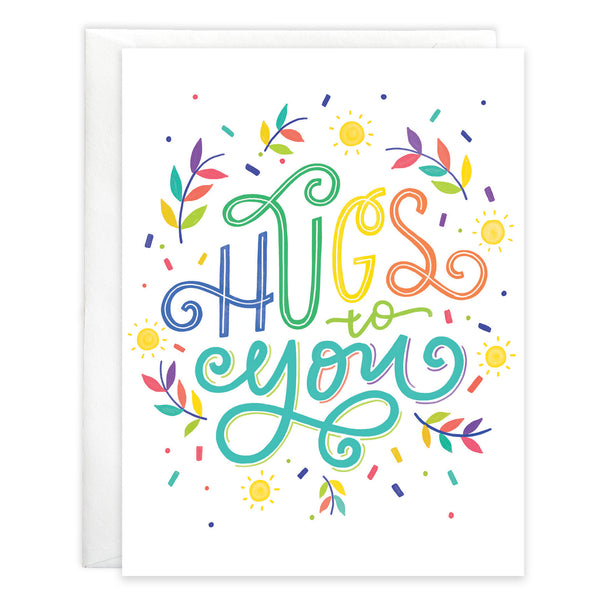 Thinking of You Card - Hugs to You