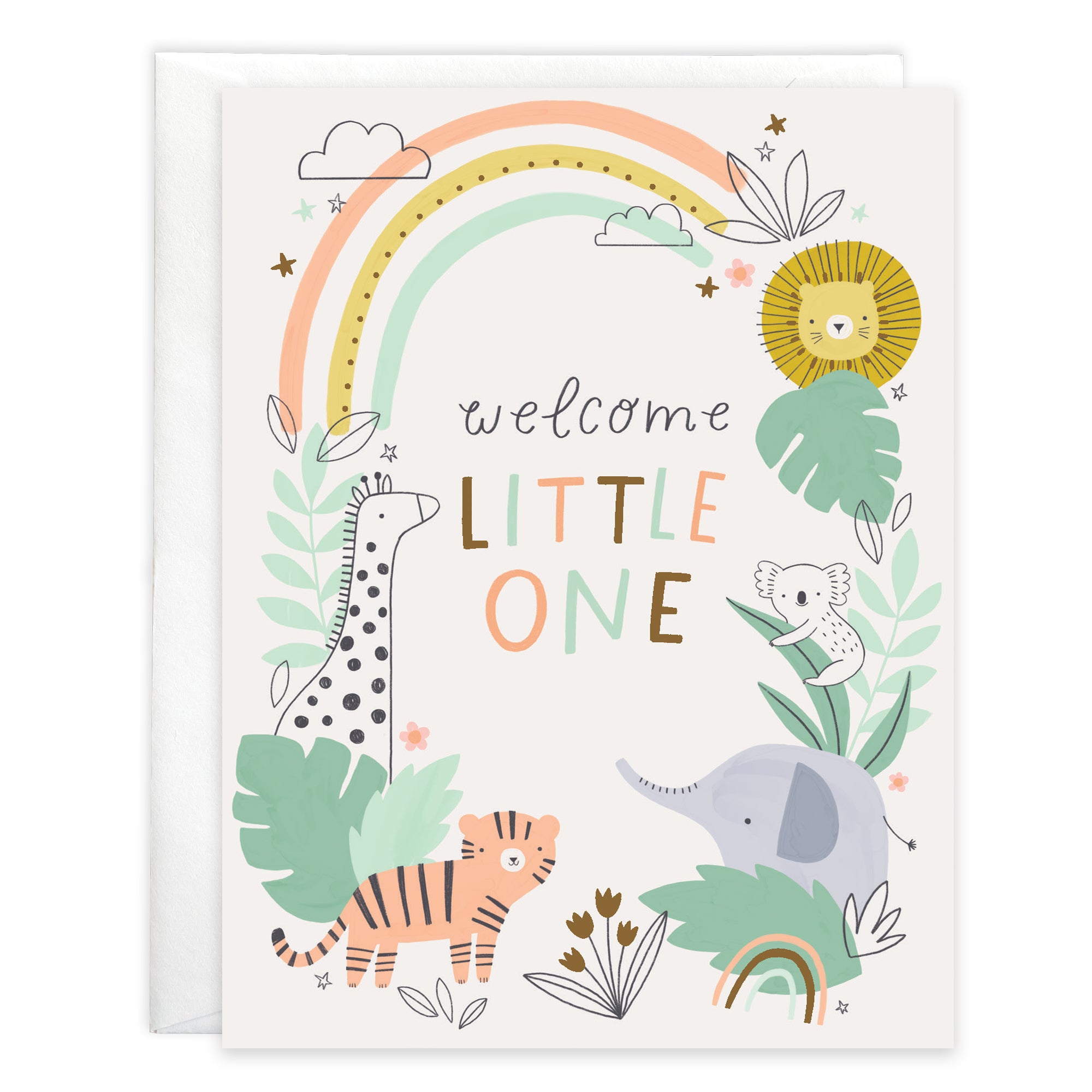 Baby Card - In The Jungle
