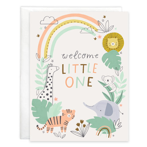 Baby Card - In The Jungle