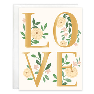 Wedding card - Love