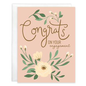 Wedding Engagement card - Congrats