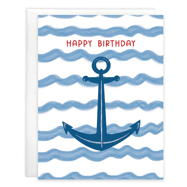 Birthday card - Anchor
