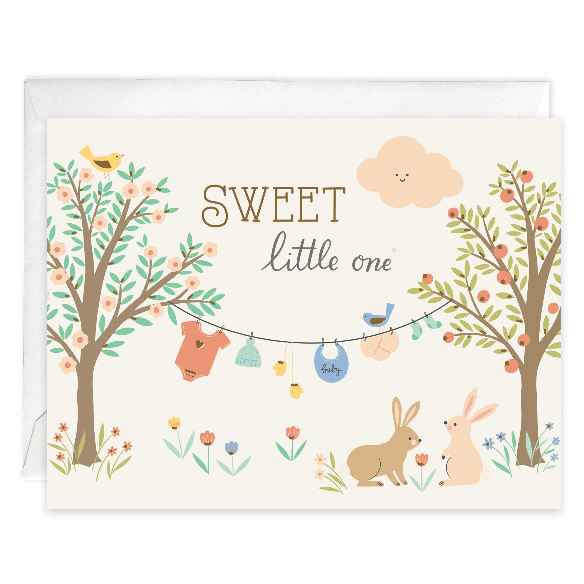Baby Card - Clothesline