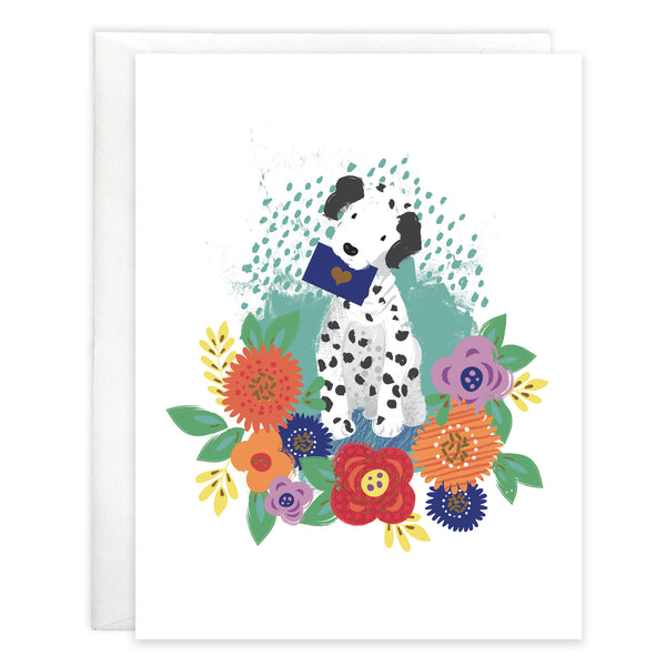 Thinking of You card - Puppy with Envelope