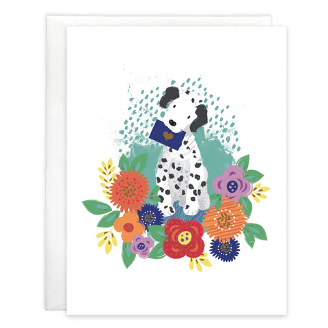 Thinking of You card - Puppy with Envelope