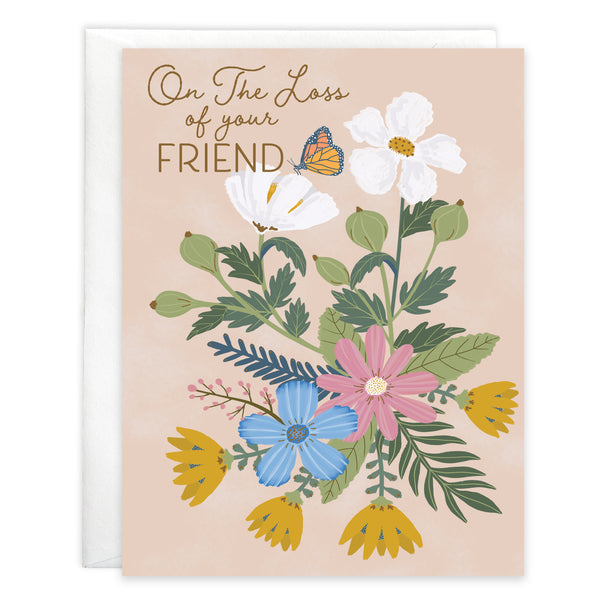 Sympathy card - Lovely Floret