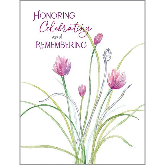 Sympathy card - Little Chives