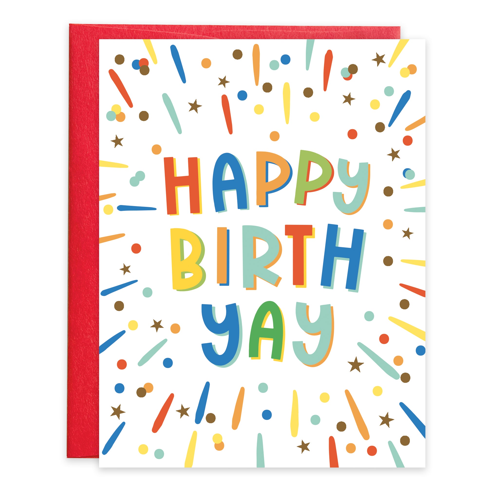 Birthday card  - Happy YAY!