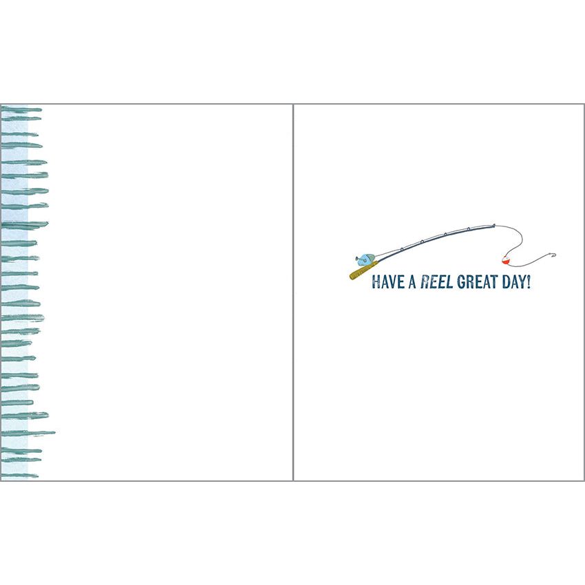 fathers day fishing lure Father's Day Greeting Card - Fishing Lures