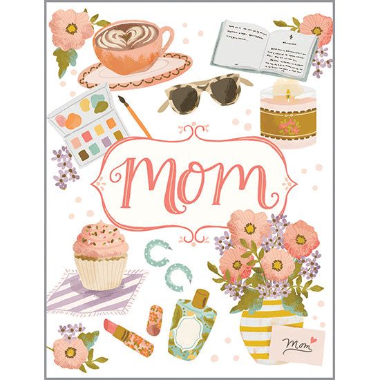 Mother's Day card - For Mom, Gina B Designs