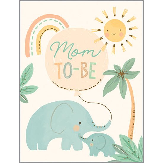 Baby card - Mom To Be, Gina B Designs