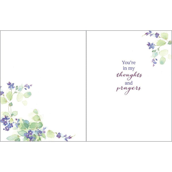 Thinking of You card - Flowering Vine, Gina B Designs