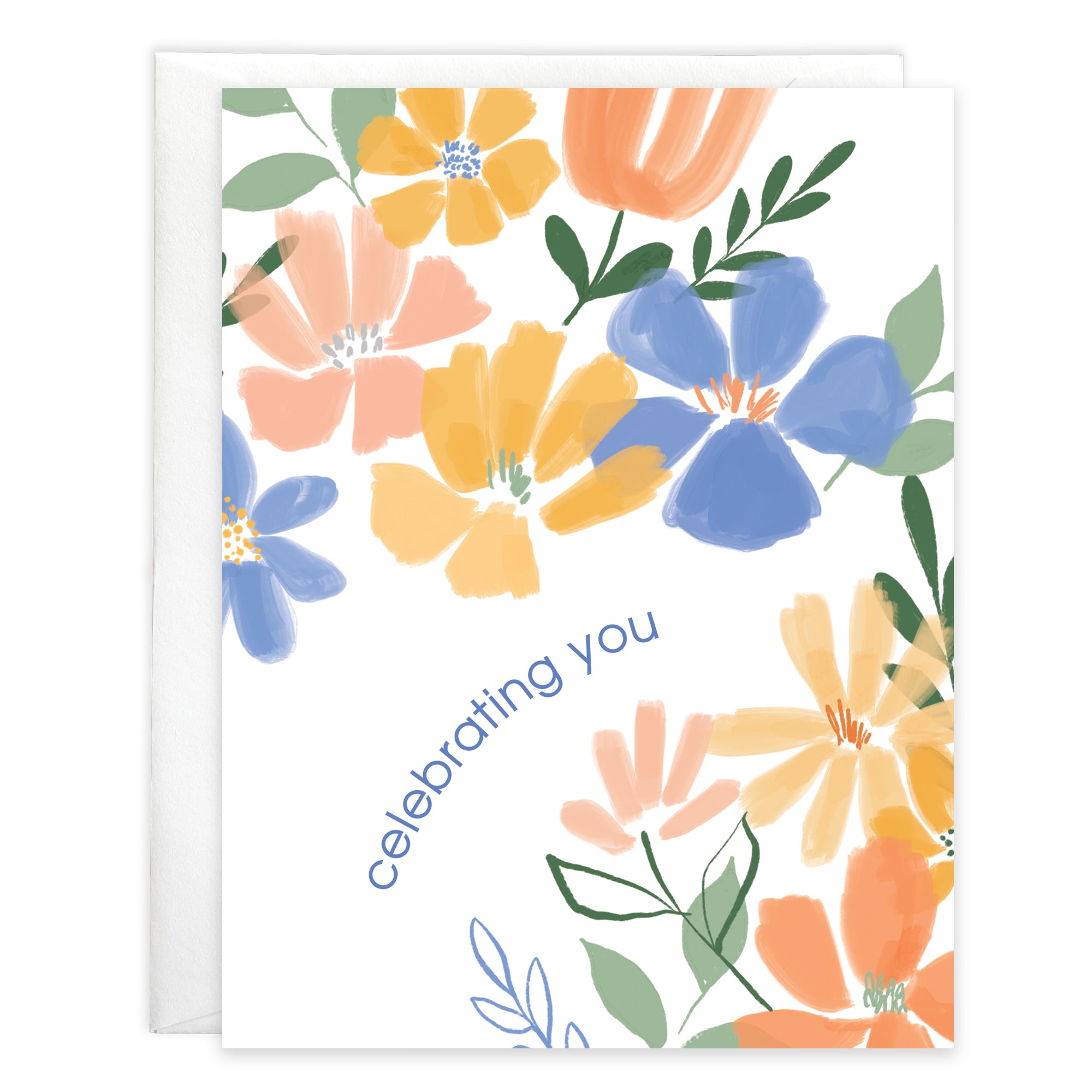 Birthday card  - Charming Flowers