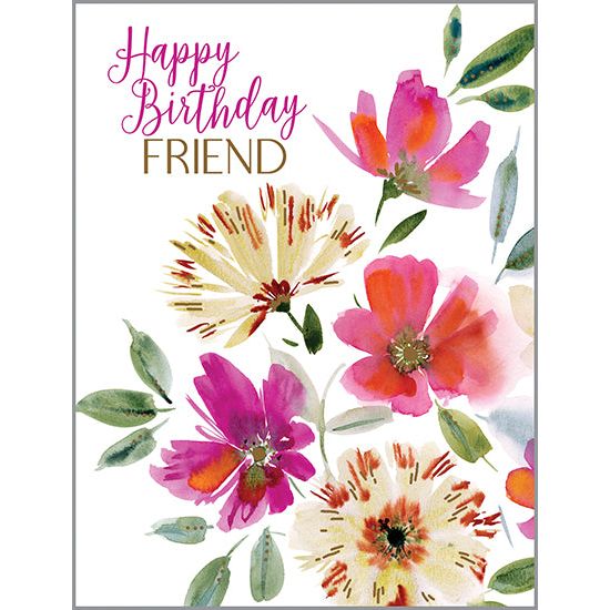 Birthday card  - Birthday Garden, Gina B Designs