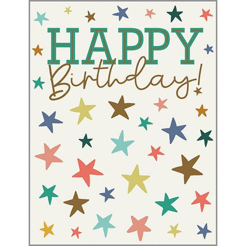 Birthday card  - Birthday Stars, Gina B Designs