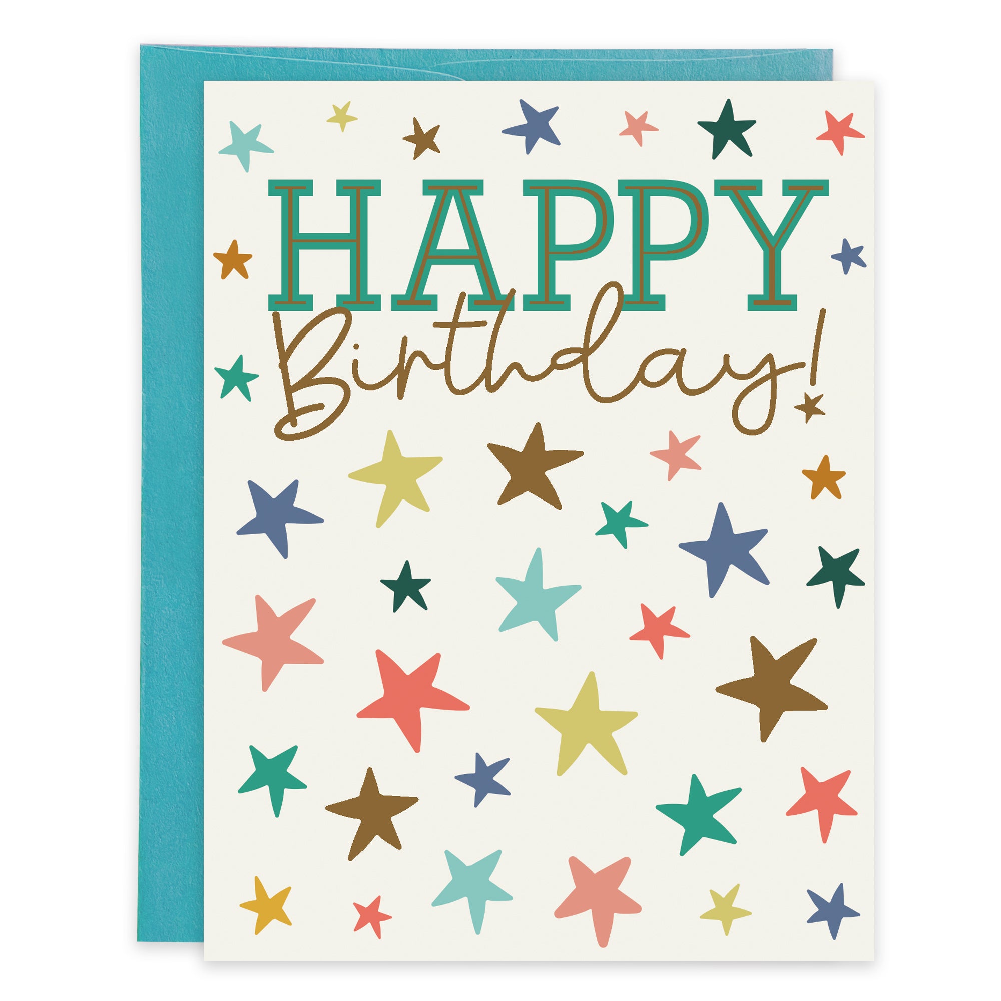 Birthday card  - Birthday Stars