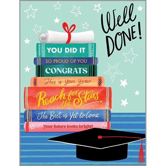 Happy Graduation Book Graduation card - Happy Grad Books – Gina B Designs