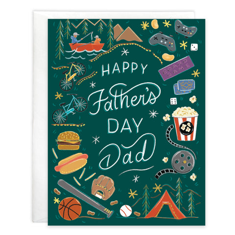Father's Day card - Kayaks Gina B Designs Father's Day card - Kayaks Gina B Designs