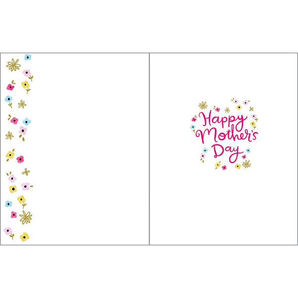 Mother's Day card - Mom Flower Border, Gina B Designs