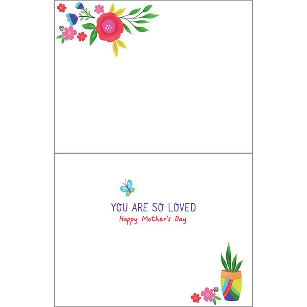 Mother's Day card - Mom Plants/Flowers, Gina B Designs