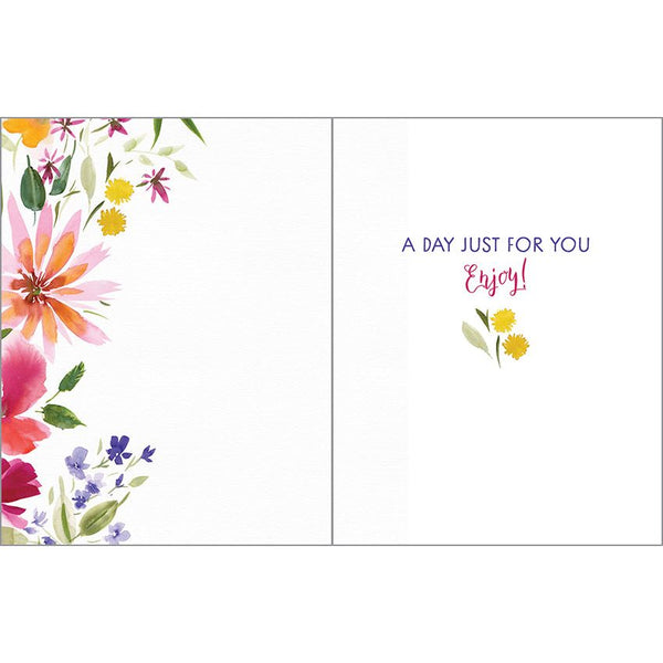 Mother's Day card - Flowers Bloom, Gina B Designs