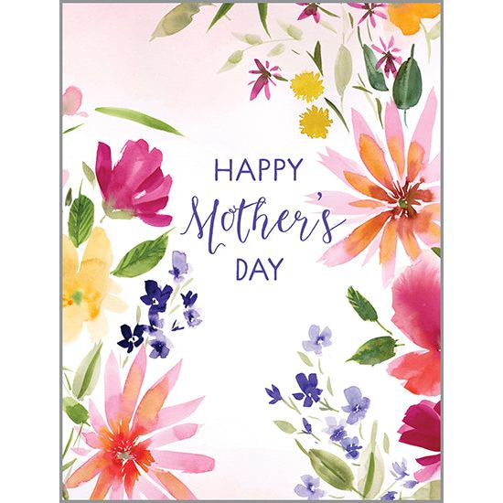 Mother's Day card - Flowers Bloom, Gina B Designs