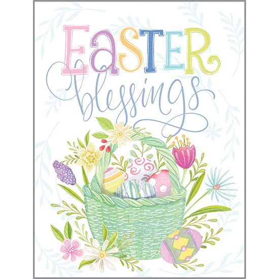 Easter Card - Easter Basket, Gina B Designs