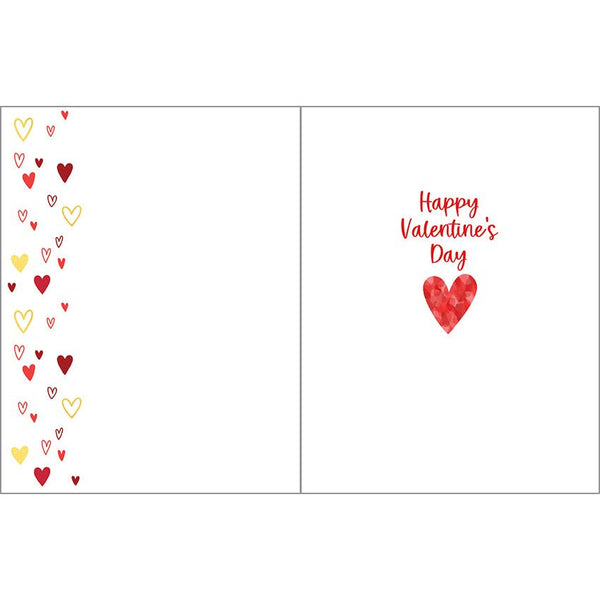 Valentine card - Love Hearts, Gina B Designs