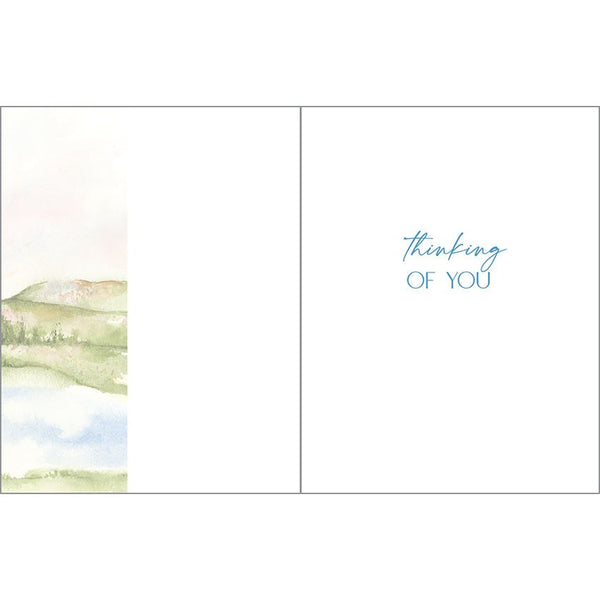 Thinking of You card - Sunrise Hope, Gina B Designs