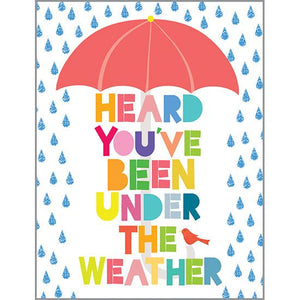 Get Well card  - Umbrella, Gina B Designs