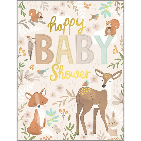 Baby card - Forest Animals, Gina B Designs