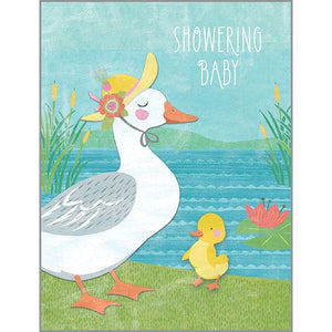 Baby card - Momma Duck, Gina B Designs