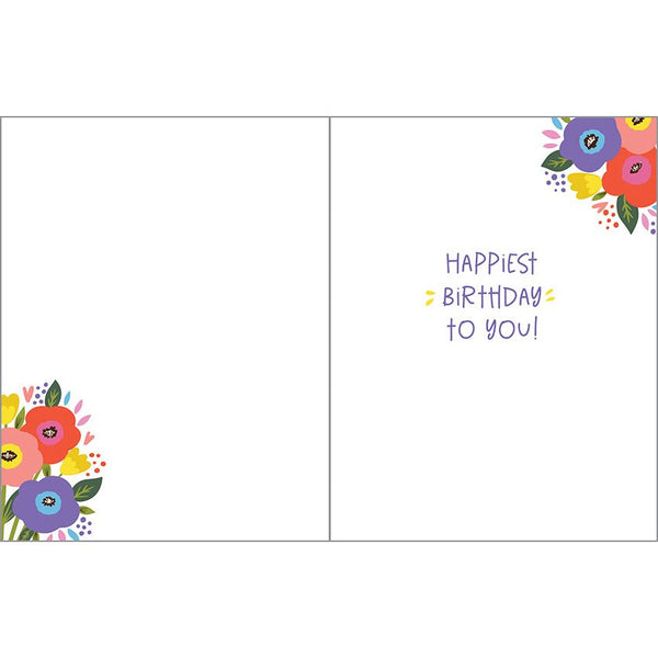 Birthday card  - Big Bloom Bouquet, Gina B Designs