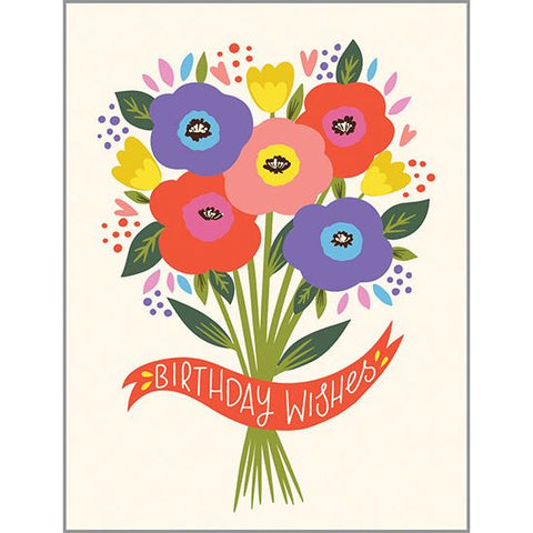 Birthday card  - Big Bloom Bouquet, Gina B Designs