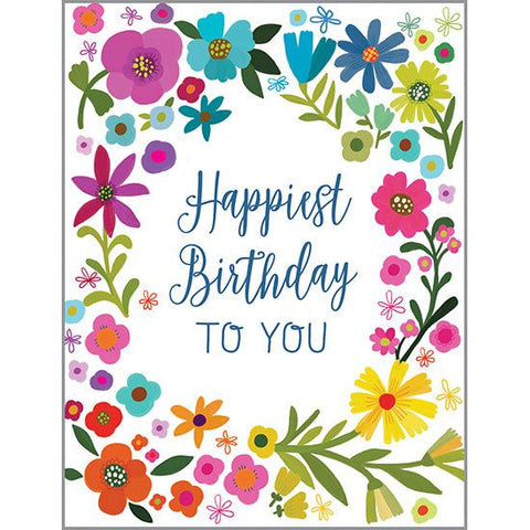 Birthday card  - So Lovely Flowers, Gina B Designs