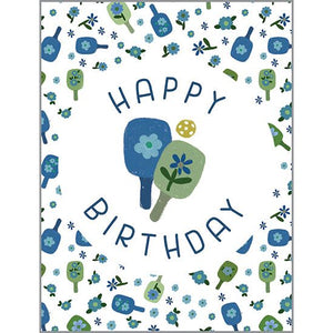 Birthday card  - Pickleball, Gina B Designs