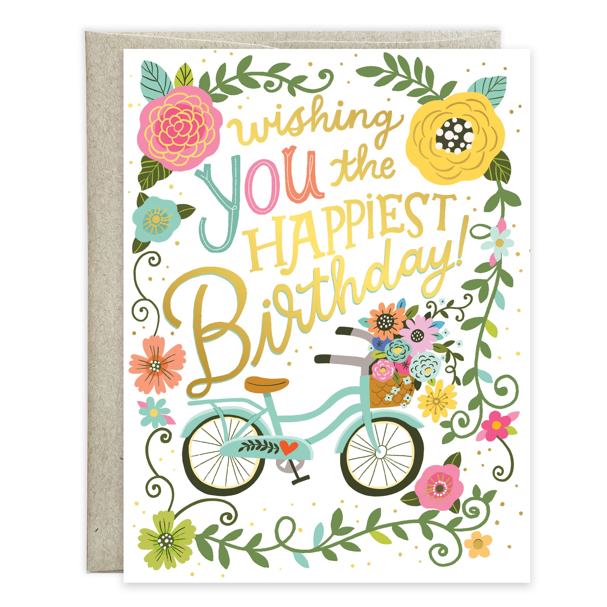 Birthday card  - Bicycle