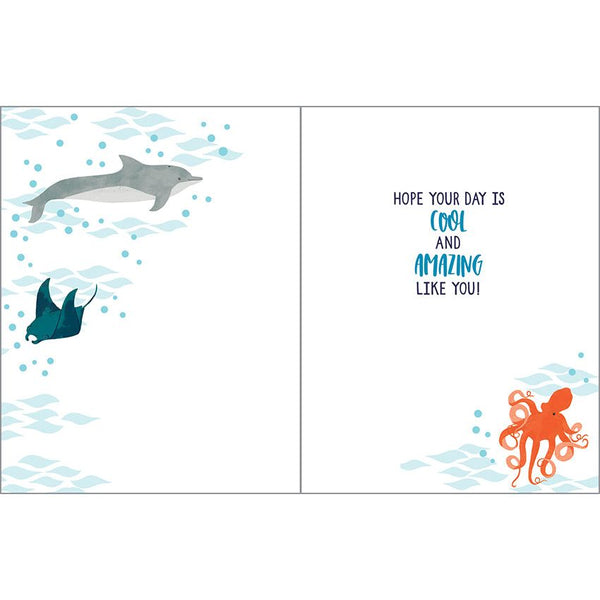 Birthday card  - Ocean