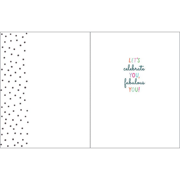 Birthday card  - Polka Dot Bday