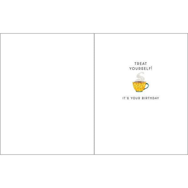 Birthday card  - Coffee Lover