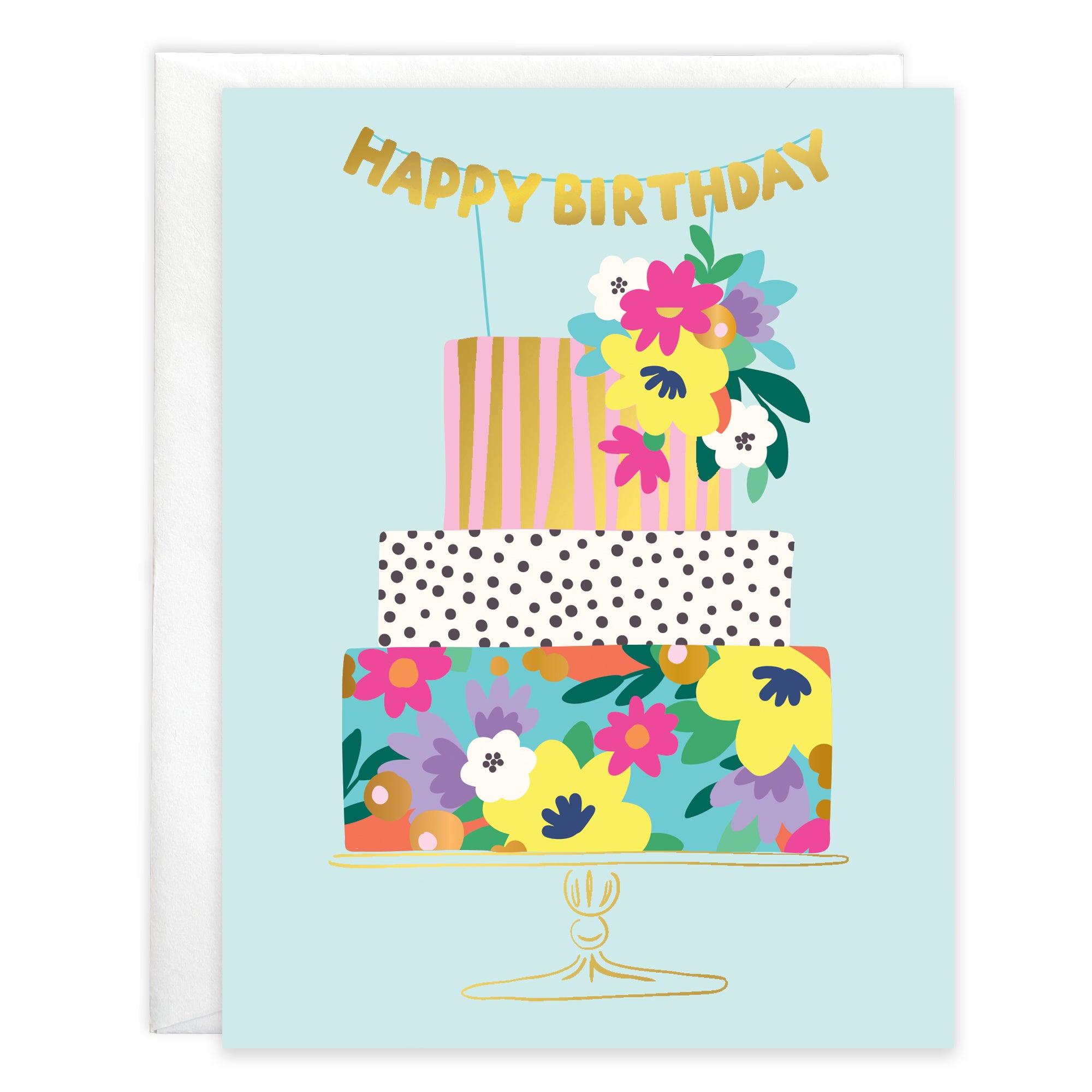 Birthday card  - Sensational Cake