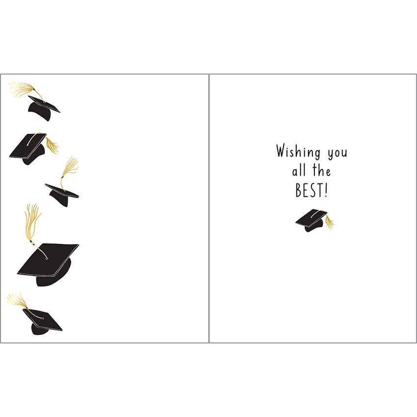 Graduation card - Floating Grad Hats – Gina B Designs