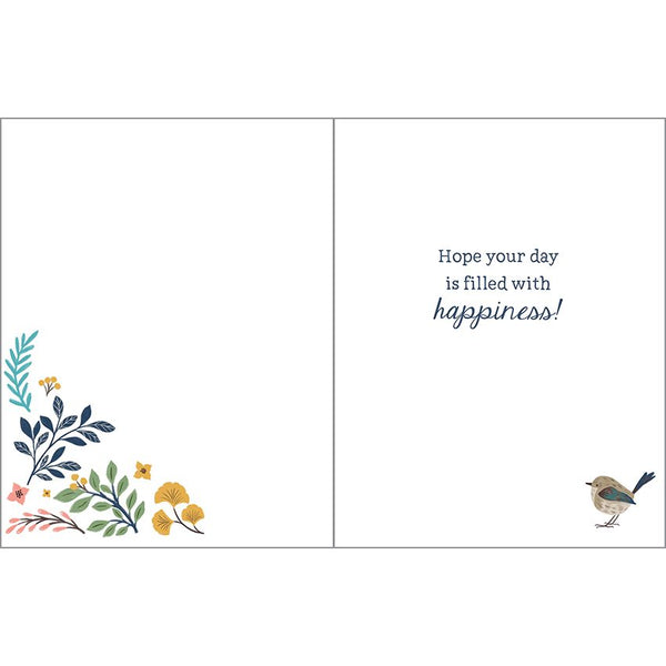 Mother's Day card - Bird Song