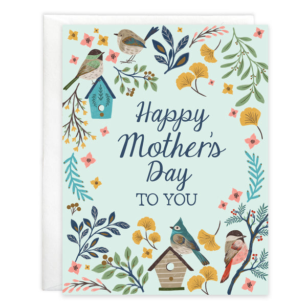 Mother's Day card - Bird Song