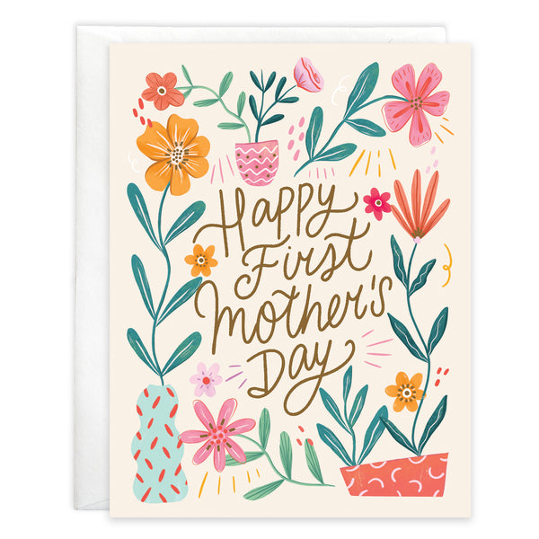 Mother's Day card - 1st Mother's Day